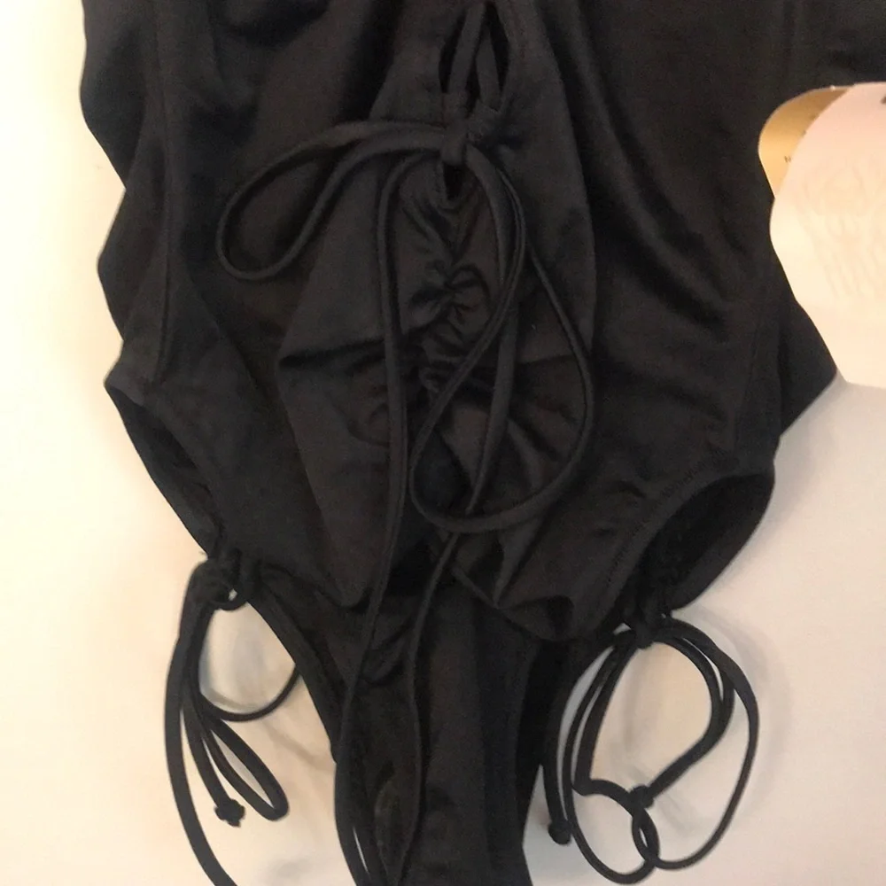 HOT AS HELL HOH U TURN REVERSIBLE ONE PIECE SWIM S